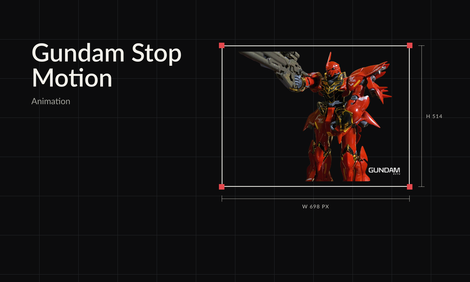 Gundam Stop Motion cover